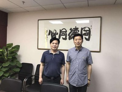 省民盟副調研員楊震調研浙江九段律師所 盛贊新所新氣象